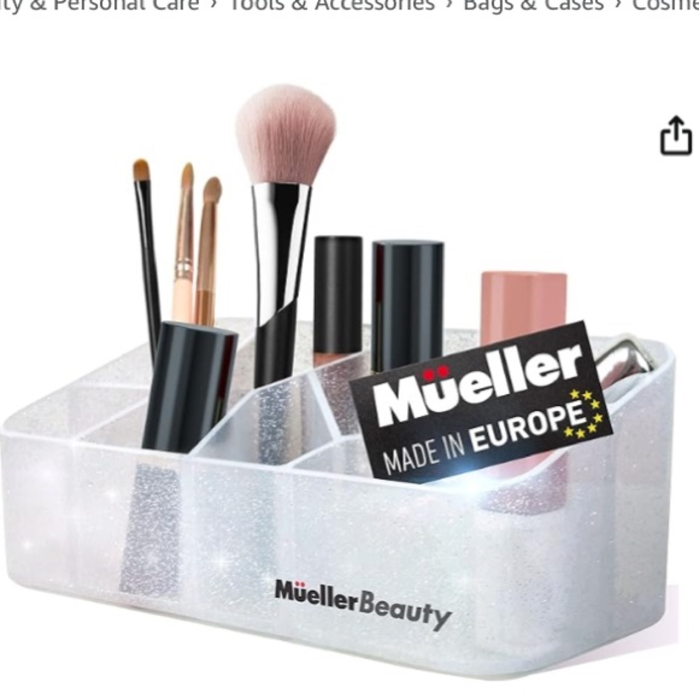 Mueller Beauty Austria makeup cosmetic jewelry organizer